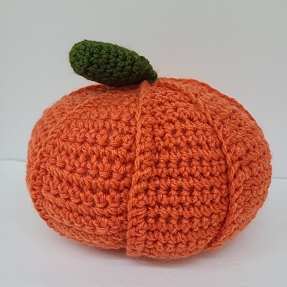 Handmade Crochet Pumpkin Decor